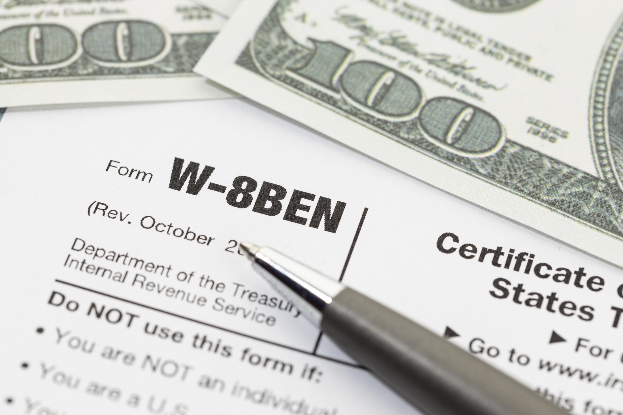 The W-8BEN-E Form: Using it for Withholding Tax Benefits